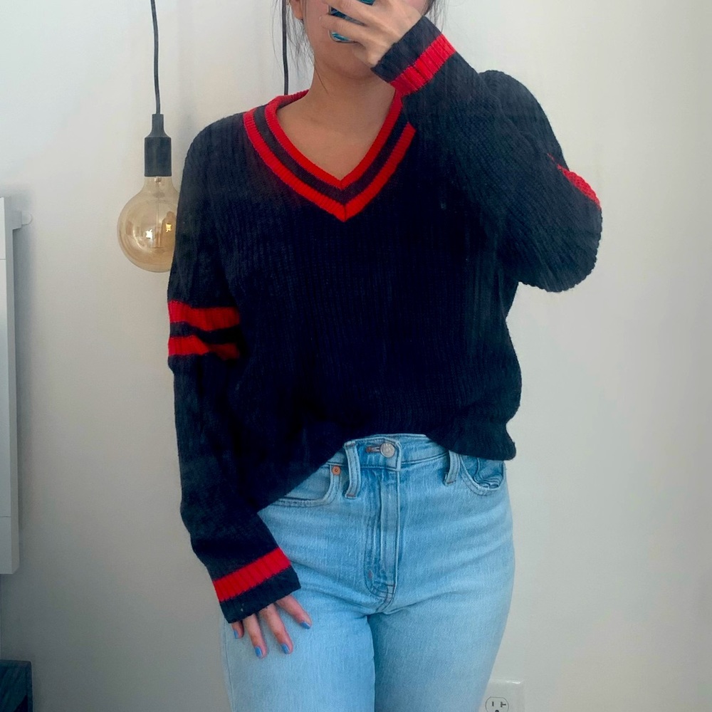LF varsity sweater